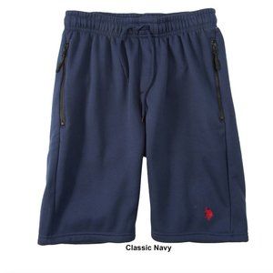 Men's U.S. Polo Assn. Zip Pocket Fleece Shorts - M